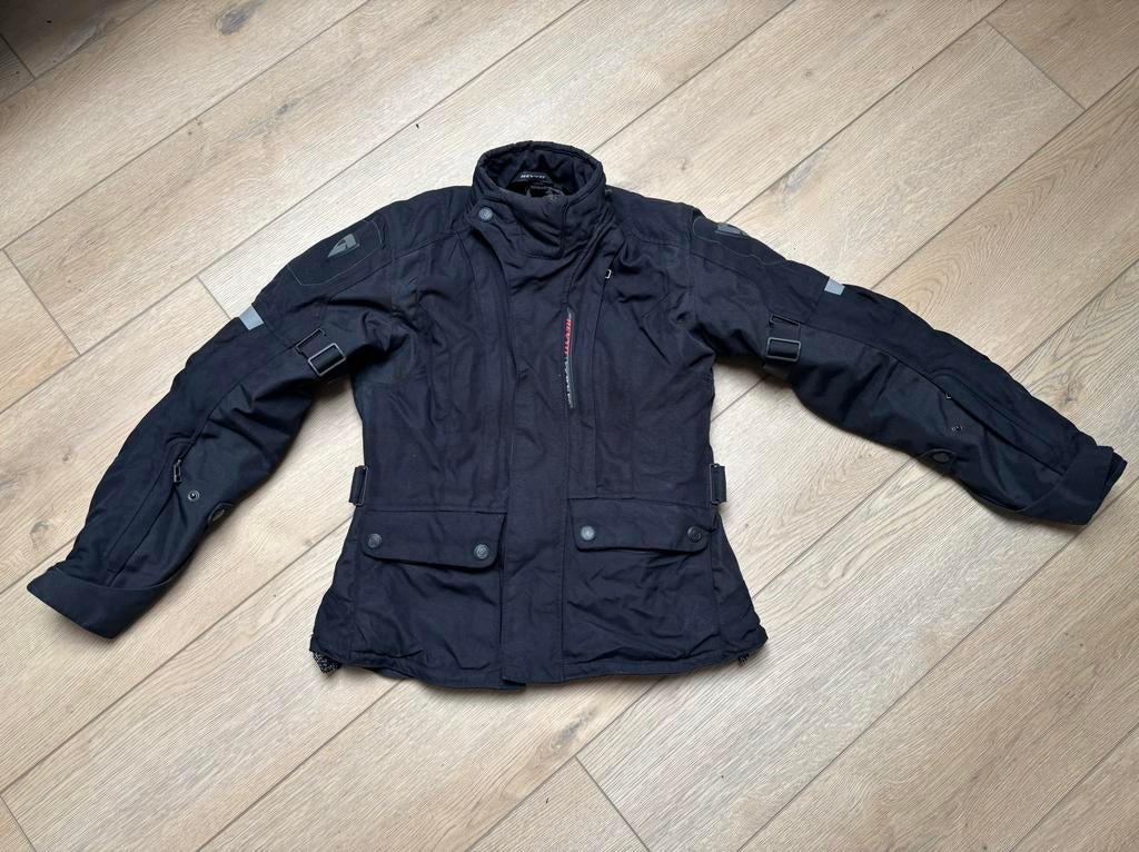 Rev'it! dames motorjas, getailleerd, maat 38, Ophalen of Verzenden, Tweedehands, Dames, Jas | textiel