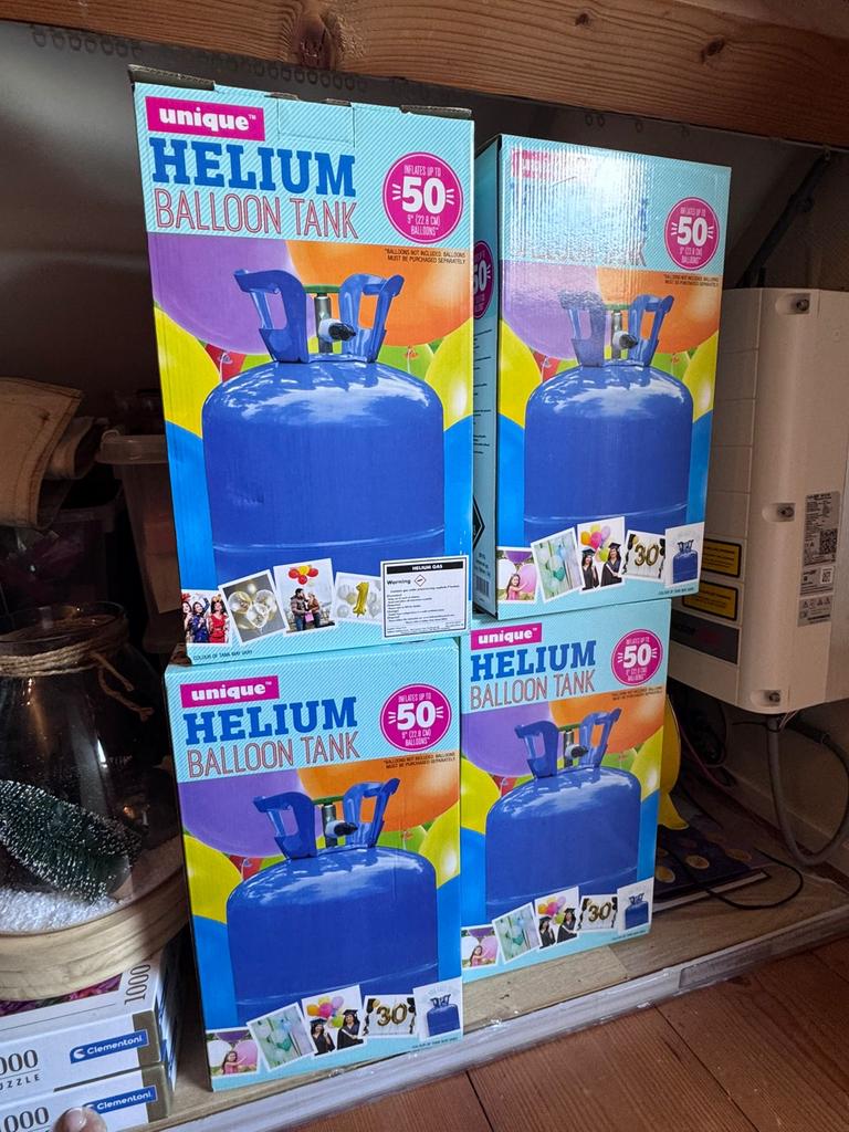 Helium ballon tank, Hobby en Vrije tijd, Feestartikelen, Ophalen, Nieuw, Feestartikel, Verjaardag