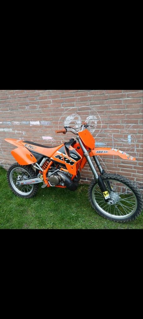 Ktm 380 sx 2002, Particulier, Crossmotor