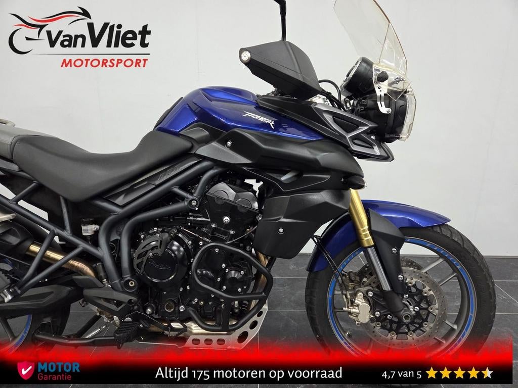 Erg Mooie Triumph Tiger 800 18869km.! Blauw - foto 3