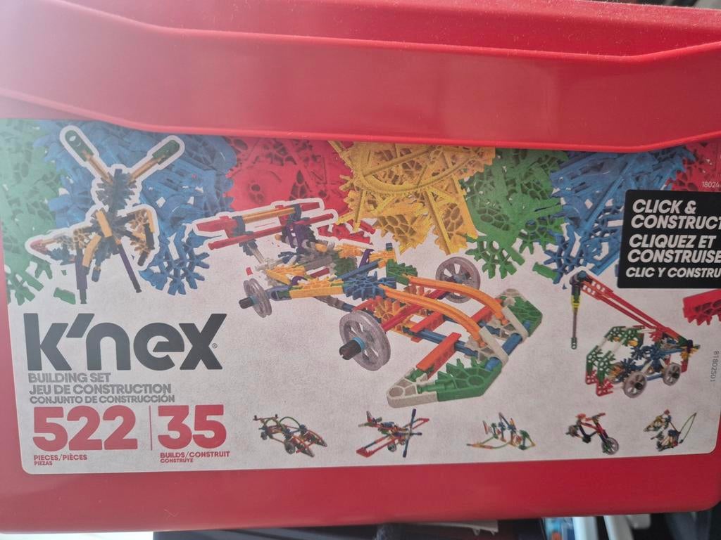 K'nex bouwset 522 onderdelen, Ophalen, K'nex