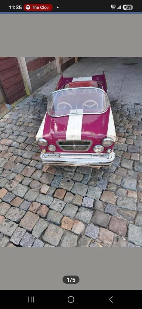 Autopede Dodge kermis auto, Ophalen of Verzenden