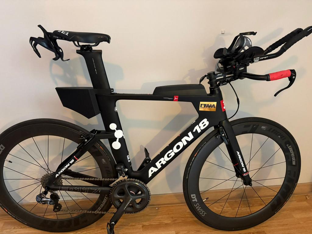 Argon 18 E-117 Triatlon/Tijdritfiets  Ultegra Di2– DT Swiss, Ophalen of Verzenden, Carbon, Meer dan 20 versnellingen, Overige merken