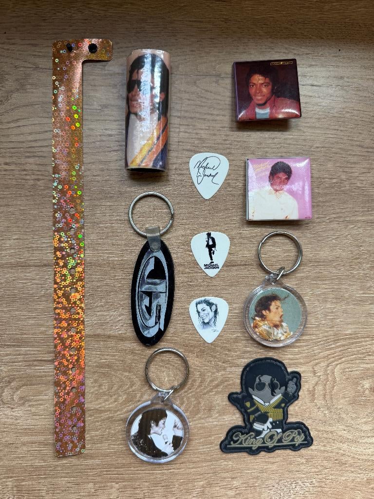 NIEUW - Michael Jackson collector items setje 1, Ophalen of Verzenden, Nieuw