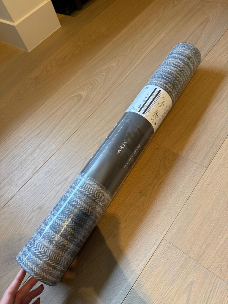 ARTE Behang – Manila Basalt 73040 – Luxe Visgraat – Nieuw, Ophalen of Verzenden, Minder dan 10 m², Grijs, Modern-Chique