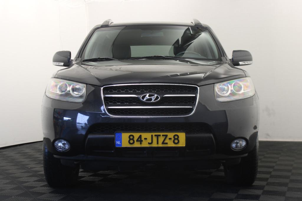 Hyundai Santa Fe 2.7i V6 Dynamic Black Premium (bj 2009), Auto's, Voorwielaandrijving, Santa Fe, Gebruikt, Zwart