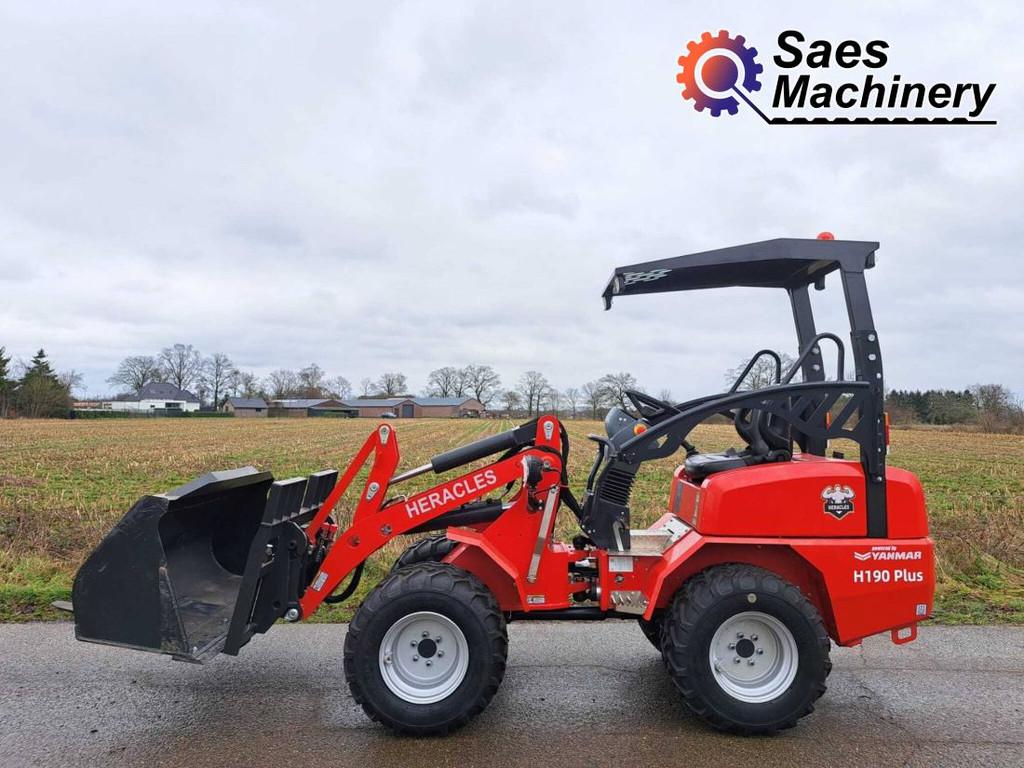Heracles H190 plus Yanmar minischovel - Kniklader (Nieuw2025, Wiellader of Shovel