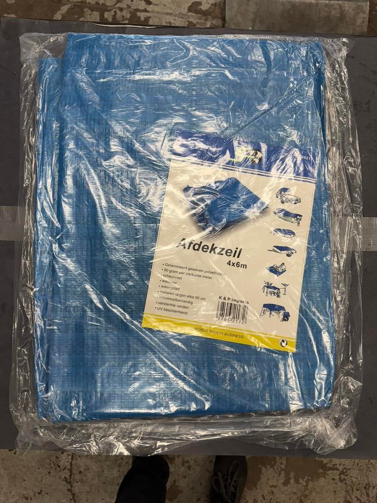 Verschillende afdekzeilen vanaf 6 euro, Ophalen of Verzenden, Nieuw