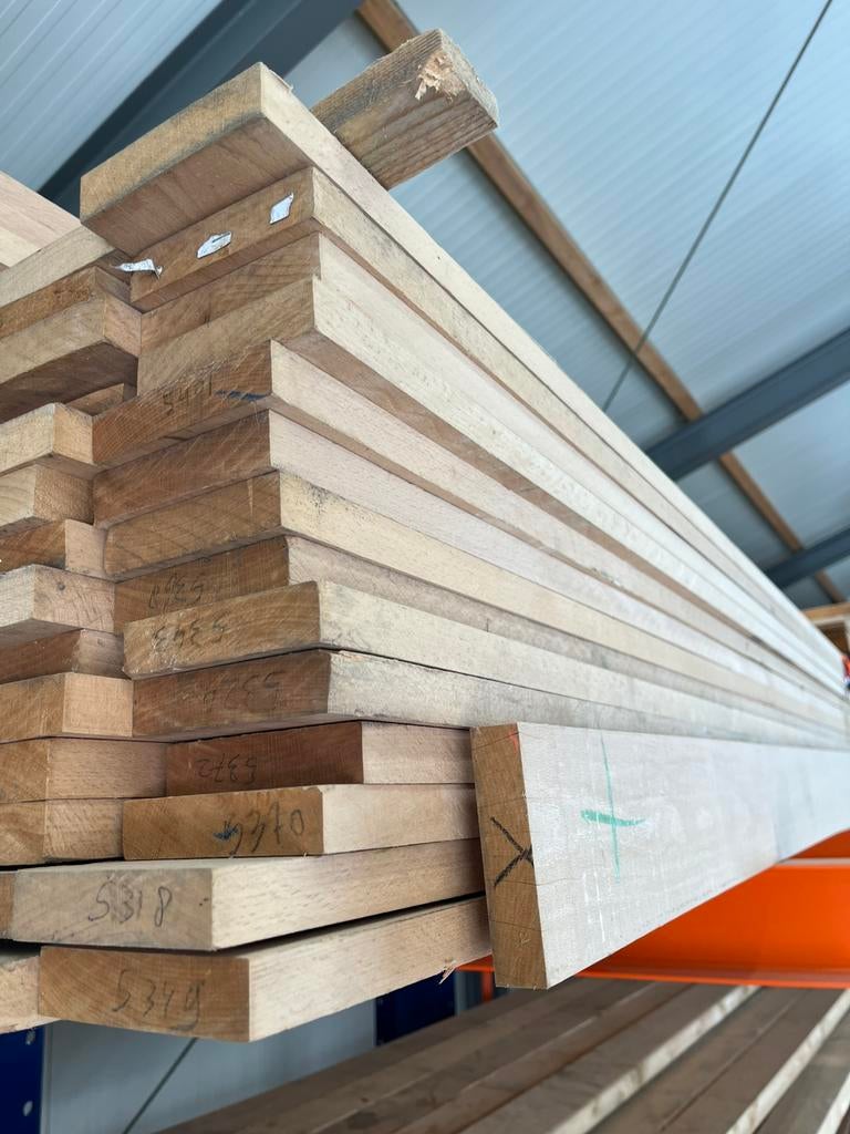 Beuken planken, Doe-het-zelf en Verbouw, Hout en Planken, Ophalen, Minder dan 25 mm, Plank, Minder dan 200 cm