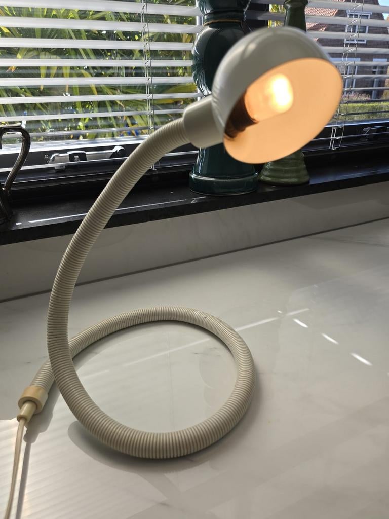 Vintage snakelamp uniek exemplaar, Huis en Inrichting, Ophalen of Verzenden, Minder dan 50 cm