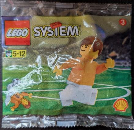 LEGO Town: Voetballer (3306) - nieuw -, Ophalen of Verzenden, Nieuw, Complete set