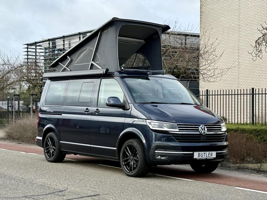 Volkswagen T6.1 California Ocean Bulli 2021 150PK 87.000KM, Caravans en Kamperen, Campers, Automaat, Volkswagen, Bedrijf, Overige merken