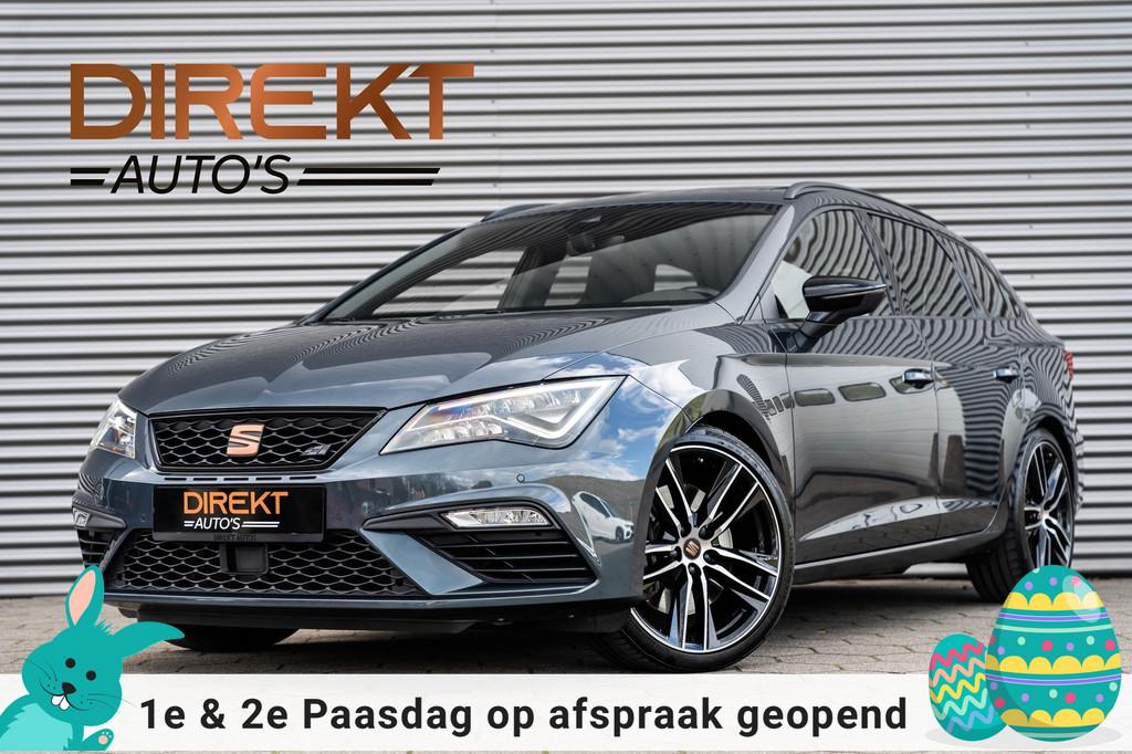 Seat Leon ST 2.0 TSI CUPRA 300 4DRIVE PANO BEATS CAMERA DAB+, Automaat, Gebruikt, Zwart, 4 cilinders