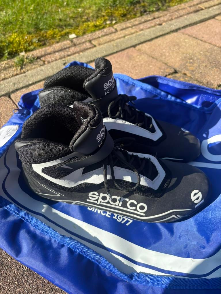 Sparco race schoenen maat 41, Sport en Fitness, Karting, Ophalen of Verzenden, Zo goed als nieuw, Kleding of Schoenen