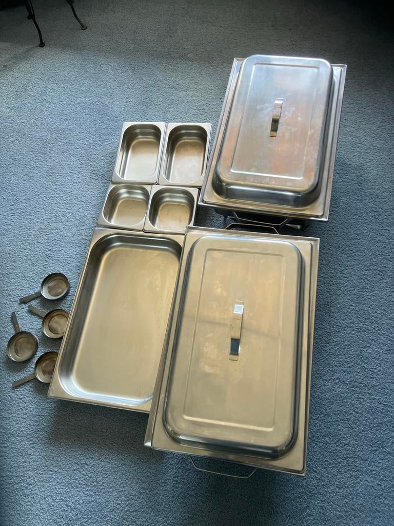 Warmhoudbakken, Ophalen of Verzenden, Gebruikt