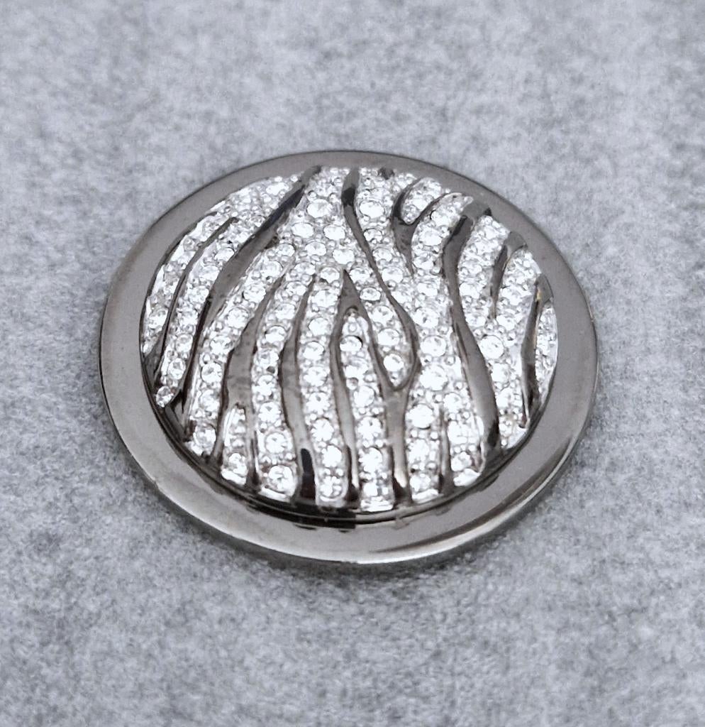 QUOINS munt past in Mi Moneda munthouder / pendant M, Ophalen, Overige materialen, Met edelsteen, Zo goed als nieuw