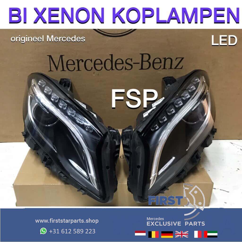 W156 X156 GLA LED BI XENON KOPLAMPEN SET ORIGINEEL Mercedes, Gebruikt, -, Ophalen of Verzenden, -