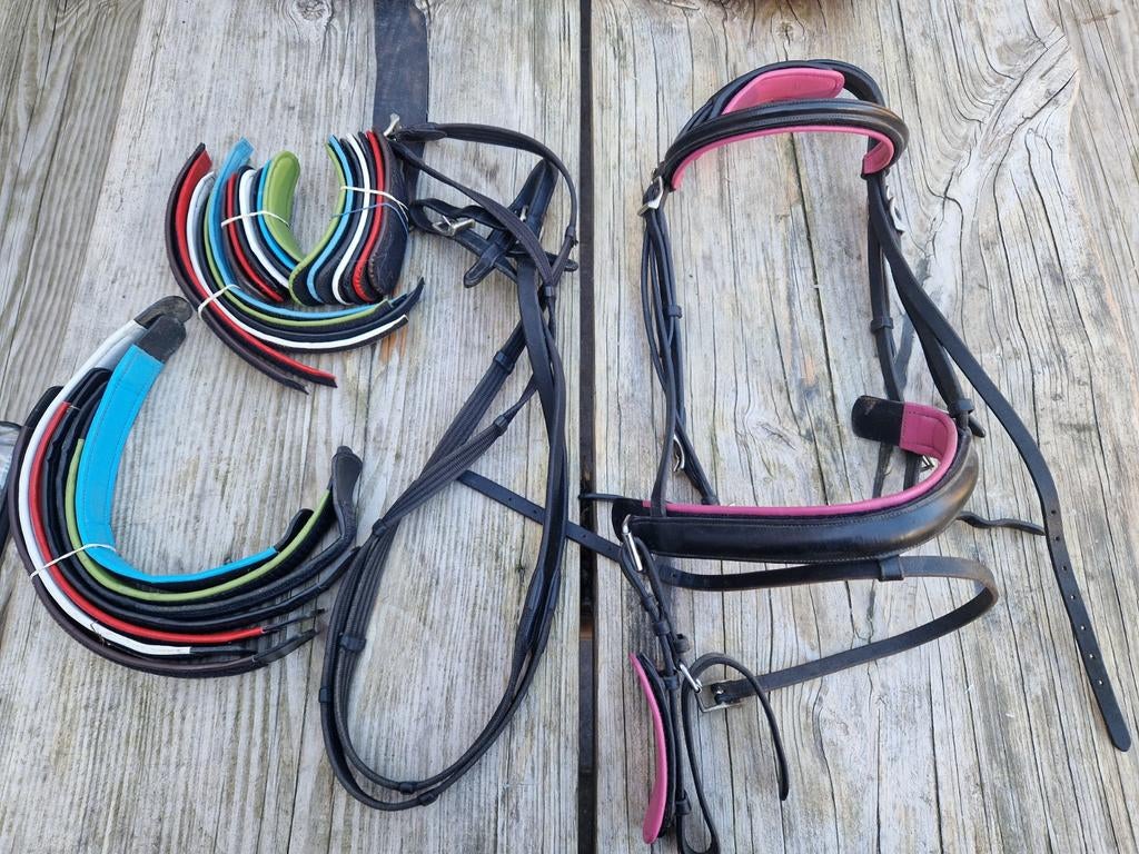 Harry's horse switch hoofdstel full 8 kleuren, Ophalen of Verzenden, Dressuur