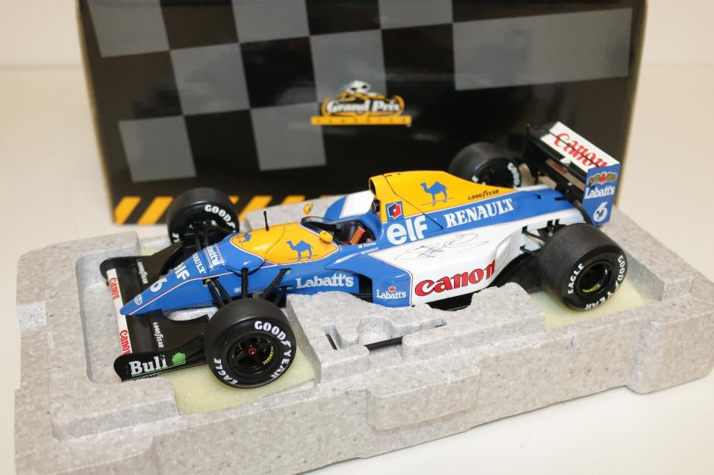 Exoto 1:18 GPC97110 WILLIAMS RENAULT FW14B NIEUWSTAAT MIB, Ophalen of Verzenden, Nieuw, Auto, Overige merken