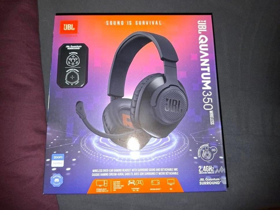 JBL Quantum 350 Wireless Gaming Headset, Overige merken, Draadloos, Nieuw, Ophalen of Verzenden