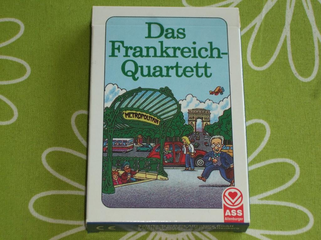 Duits Frankrijk kwartet - Das Frankreich-quartett, Ophalen of Verzenden, Zo goed als nieuw, Kwartet(ten)