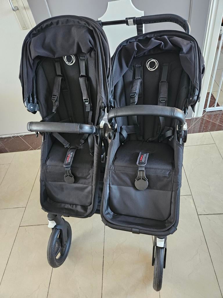Complete Bugaboo Donkey 3 Twin kinderwagen met Maxi-Cosi, Kinderen en Baby's, Kinderwagens en Combinaties, Ophalen, Zo goed als nieuw