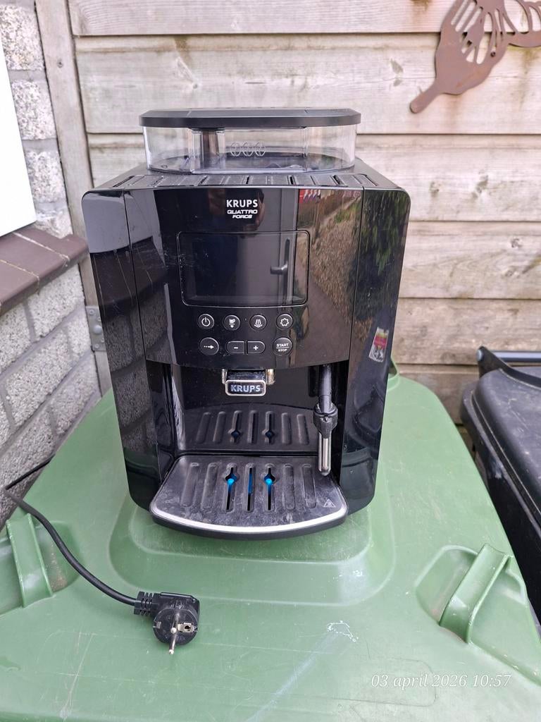 Krups Quattro Fore volautomatische espressomachine., Ophalen, Espresso apparaat