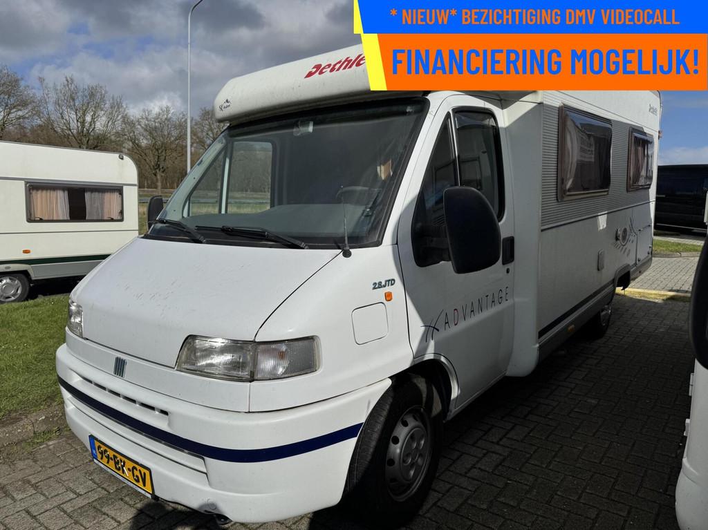 Fiat DETHLEFFS ADVANTAGE FRANSBED, 168211 KM, MEENEEMPRIJS!, Caravans en Kamperen, Campers, Bedrijf, Koelkast, Elektrische ramen
