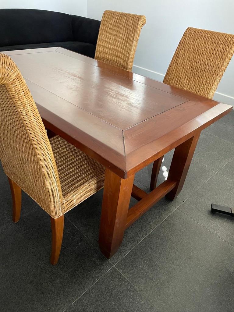 eettafel, Ophalen, Gebruikt, 50 tot 100 cm, 150 tot 200 cm