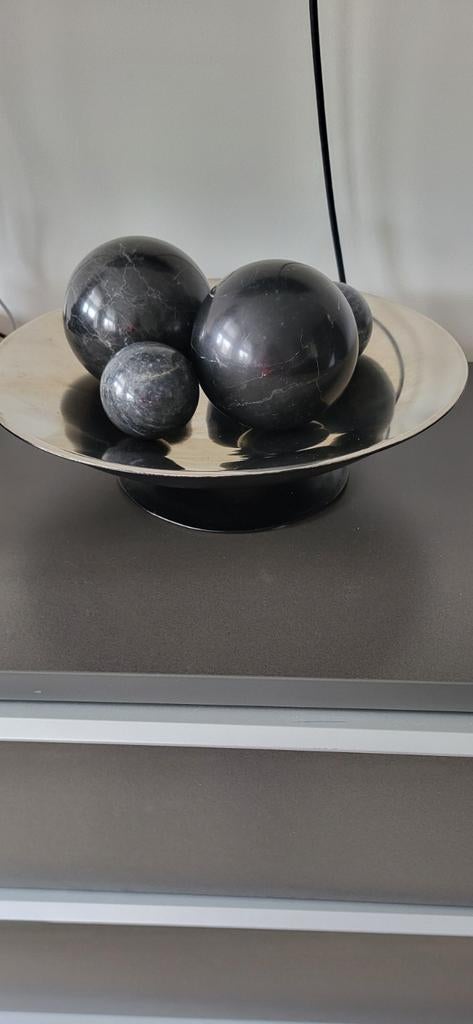 Schaal, Huis en Inrichting, Woonaccessoires | Schalen en Manden, Ophalen, Rond, Overige materialen