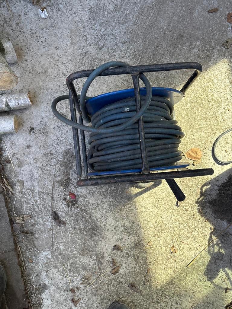 Luchtslang Contimac Pneumatic op haspel, Ophalen, Gebruikt, 6 tot 10 bar, Mobiel