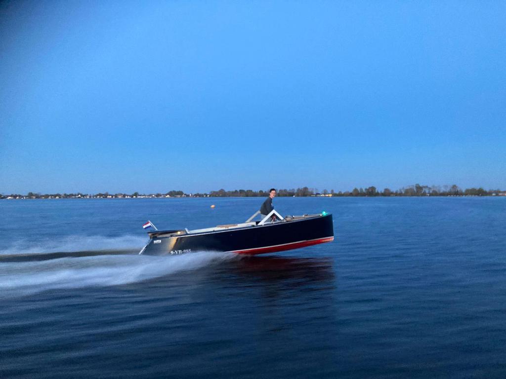 Dutch Runabout 60pk elegant, netjes, snel, onderhoudsvrij, Ophalen, Gebruikt, 6 meter of meer, Minder dan 70 pk