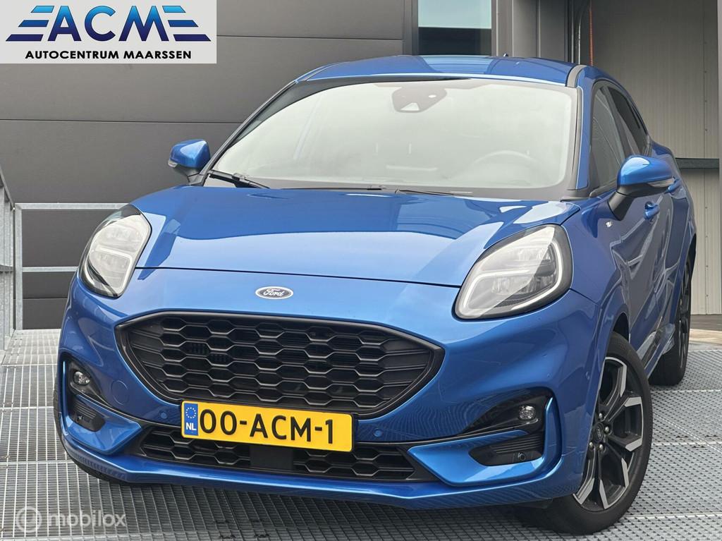 Ford Puma ST line, Voorwielaandrijving, Zwart, Met garantie (alle), Blauw