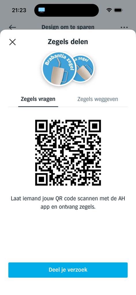 Gezocht: Albert Heijn Brabantia zegels, Albert Heijn, Ophalen of Verzenden