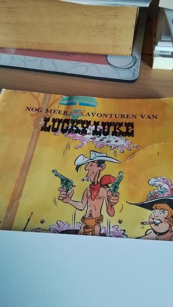 De sex avonturen van Lucky Luke strip voor volwassenen (18+), Eén stripboek, Ophalen of Verzenden, Gelezen