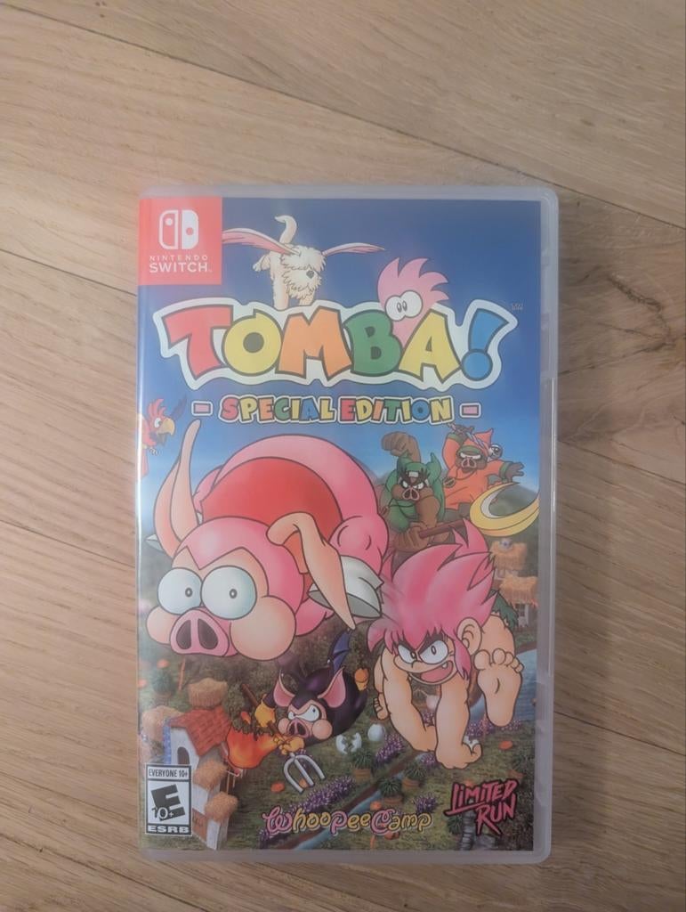 Tomba Nintendo switch limited run, Spelcomputers en Games, 1 speler, Ophalen of Verzenden, Nieuw, Vanaf 18 jaar