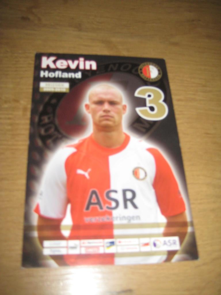 spelerskaarten feyenoord rotterdam seizoen 2009-2010, Ophalen of Verzenden, Zo goed als nieuw, Feyenoord, Spelerskaart