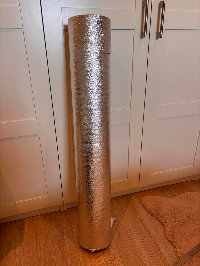 Vochtwerende ondervloer laminaat, Overige materialen, Gebruikt, 5 tot 10 m², Vloerisolatie