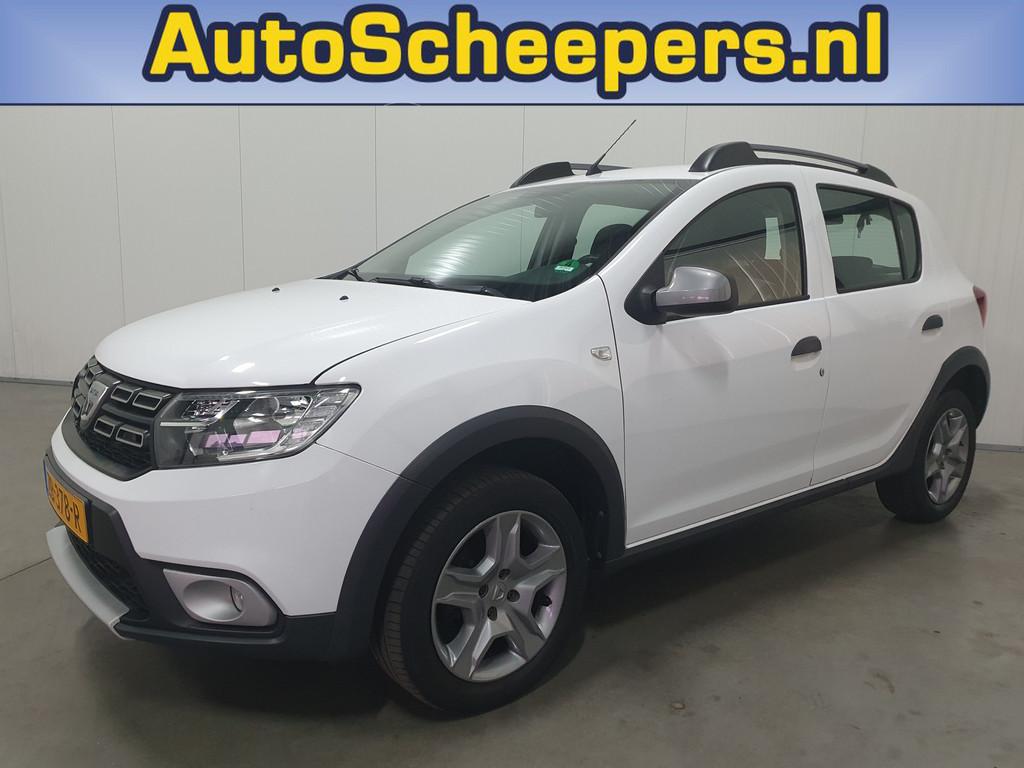 Dacia Sandero 0.9 TCe Bi-Fuel SL Stepway NAVI/PDC/CRUISE/AIR, Auto's, Voorwielaandrijving, 898 cc, Stof, Euro 6