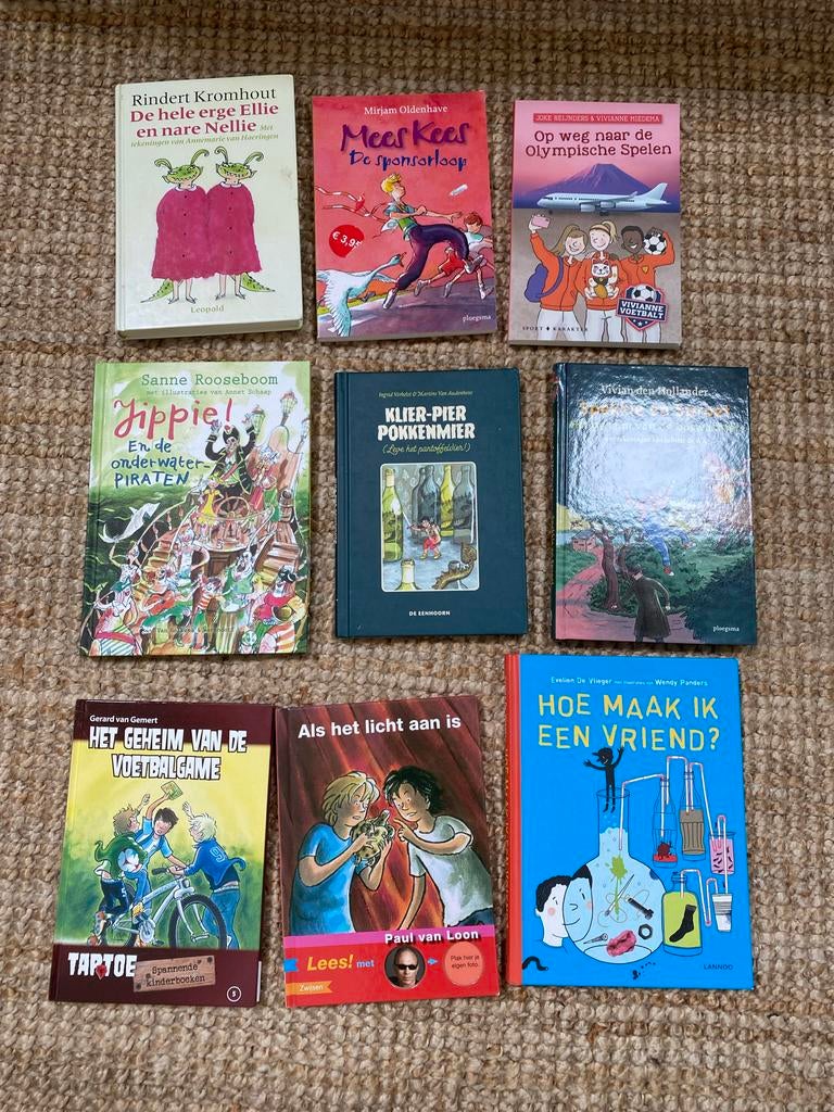 Diverse kinderboeken - Avontuur, sport en vriendschap, Ophalen of Verzenden, Gelezen, Fictie algemeen