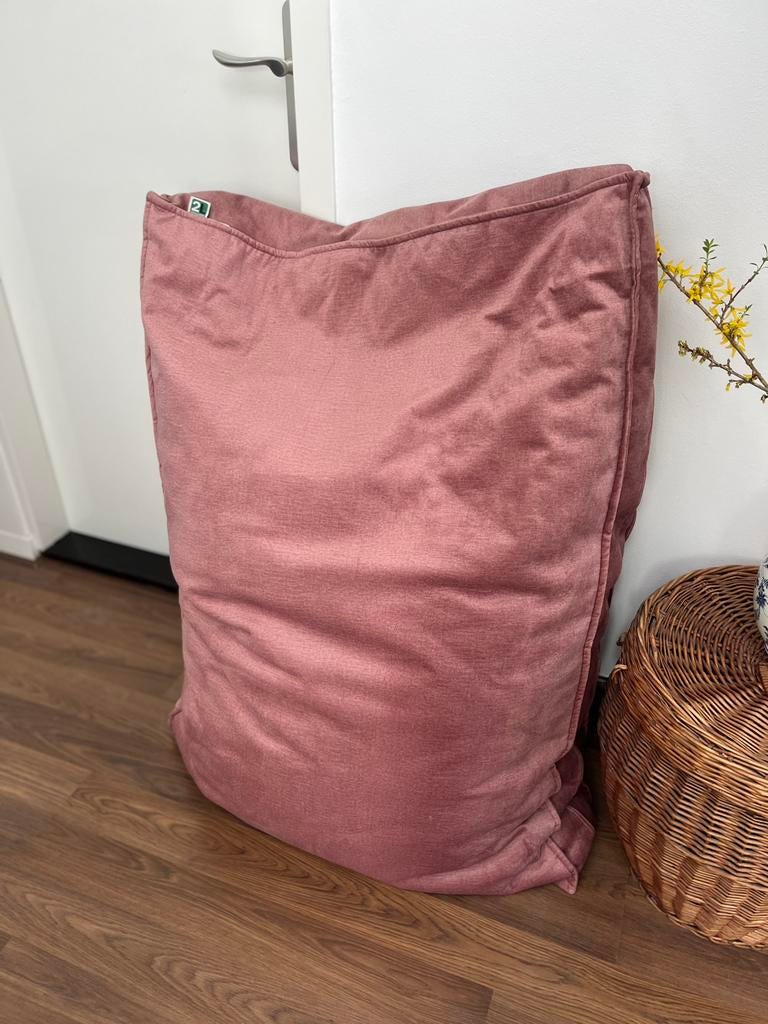 Kussen voor een palletbank roze of zitzak, Ophalen, Gebruikt