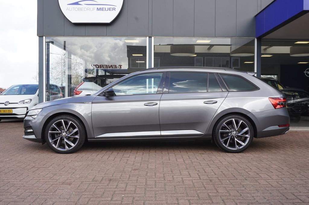 Skoda Superb Combi 1.4 TSI iV Sportline Business Automaat |, Gebruikt, 1695 kg, Hybride Elektrisch/Benzine, 1600 kg