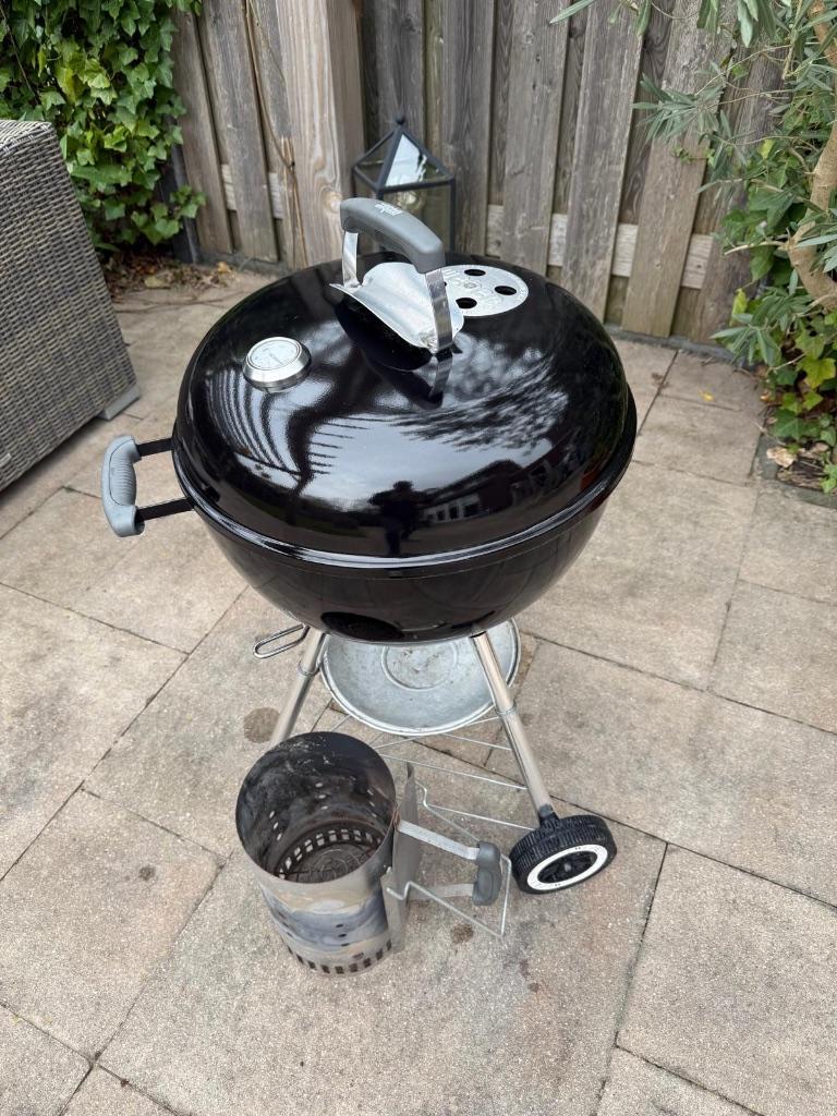 Weber BBQ, Tuin en Terras, Houtskoolbarbecues, Ophalen, Zo goed als nieuw, Weber
