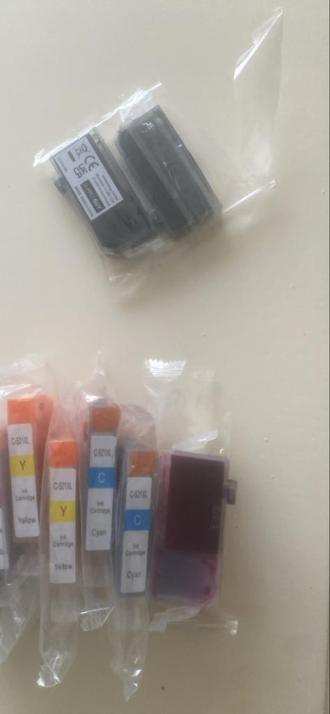 Canon C-520XL en C-521XL cartridges, Ophalen of Verzenden, Nieuw, Cartridge