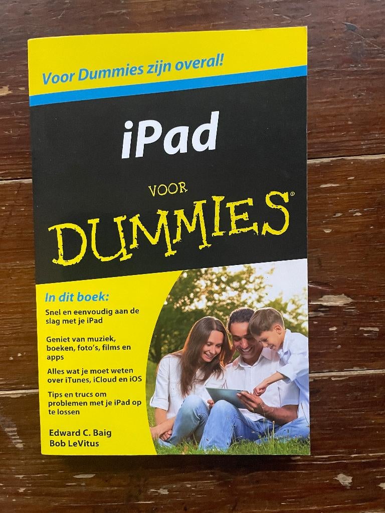 Edward C. Baig iPad voor dummies 2016 nieuw, Nieuw, Ophalen of Verzenden, Edward C. Baig, Overige onderwerpen