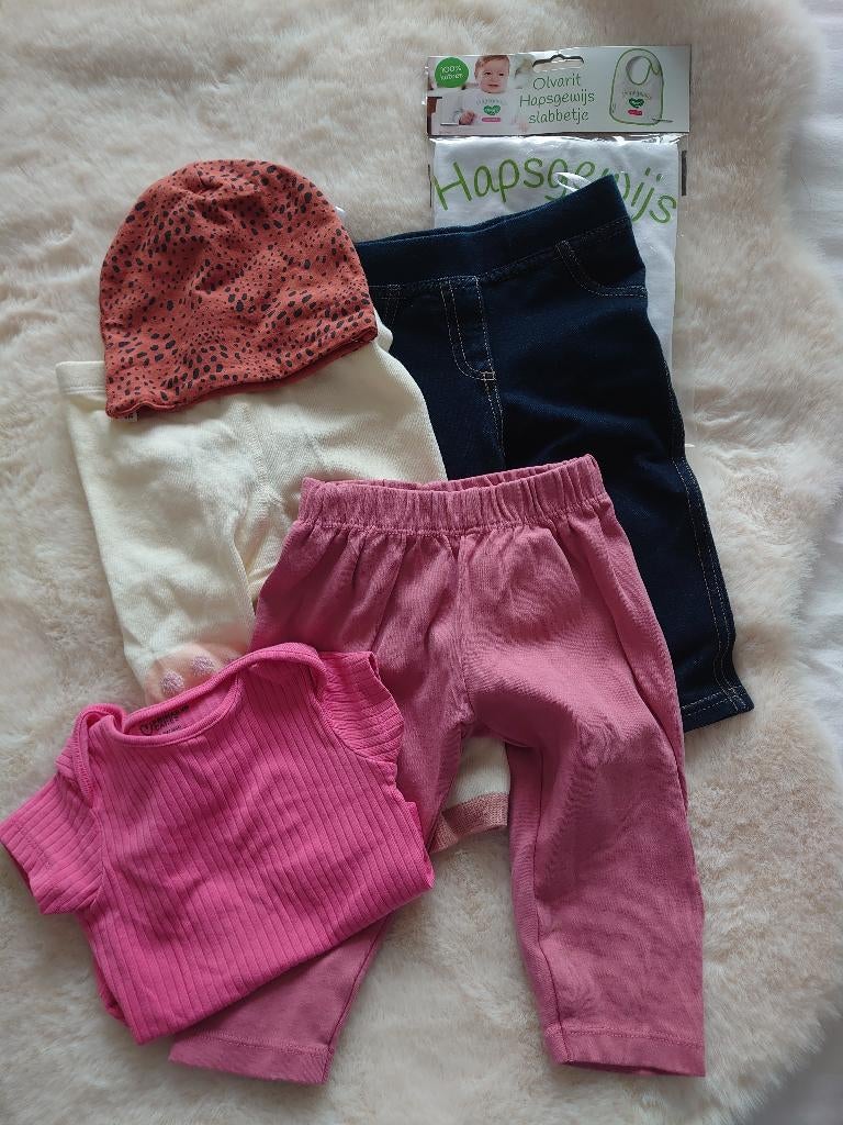 pakket meisjeskleding maat 62 - 68, Verzenden, Zo goed als nieuw, Maat 62