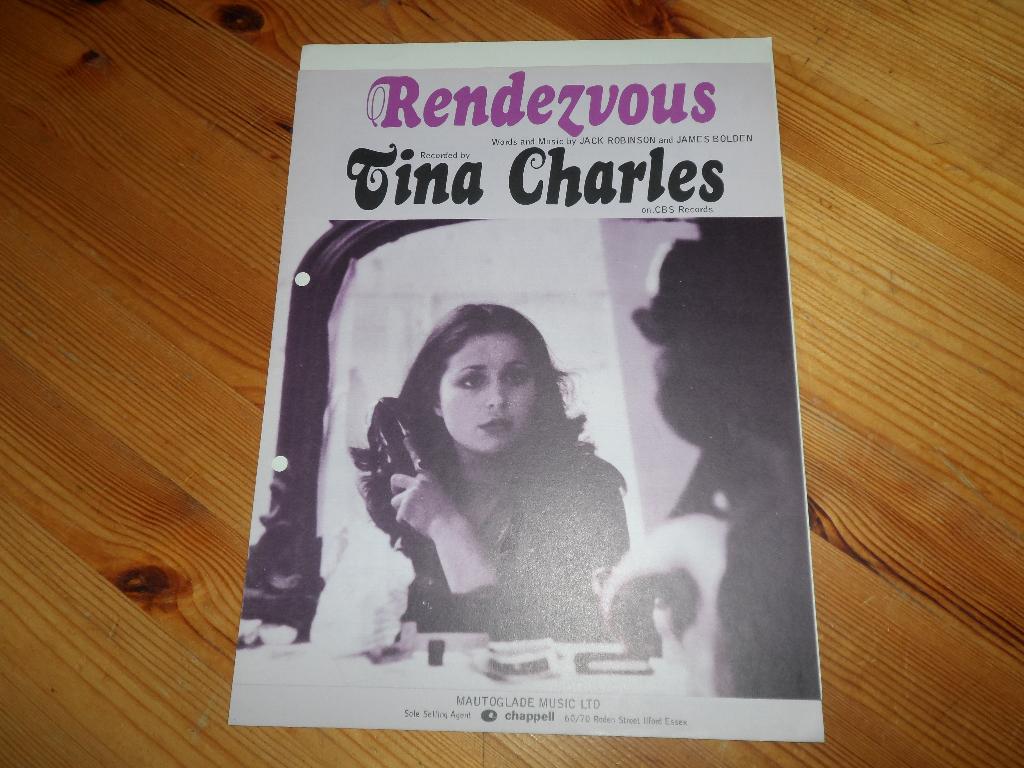 Rendez vous - tina charles - robinson / bolden, Gebruikt, Gitaar, Ophalen of Verzenden, Artiest of Componist