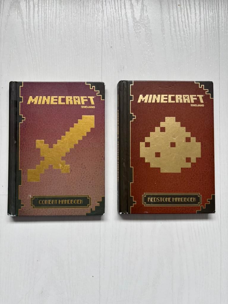 Minecraft redstone handboek en combat handboek, Boeken, Ophalen of Verzenden, Overige onderwerpen