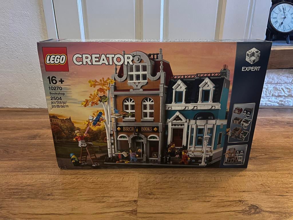 Lego Bookshop 10270, Hobby en Vrije tijd, Modelbouw | Overige, Ophalen of Verzenden, Zo goed als nieuw, Groter dan 1:32