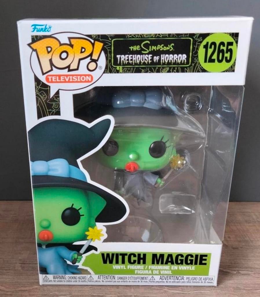 1265 Witch Maggie The Simpsons Funko pop, Verzamelen, Poppetjes en Figuurtjes, Ophalen of Verzenden, Zo goed als nieuw